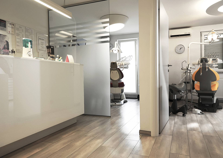 Dental clinic interior